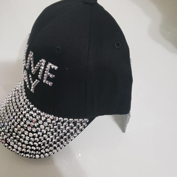 Black bling  baseball cap - Picture 6 of 6